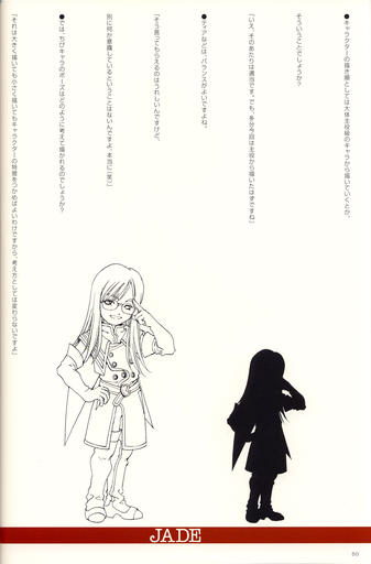 Tales of the Abyss - [ArtBook] Tales of the Abyss Illustrations - Kosuke Fujishima's Character Works